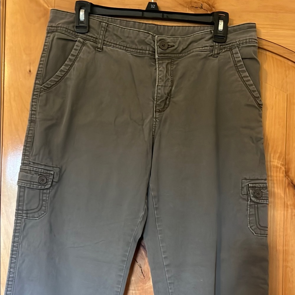 Faded Glory Green Boot Cut Pants